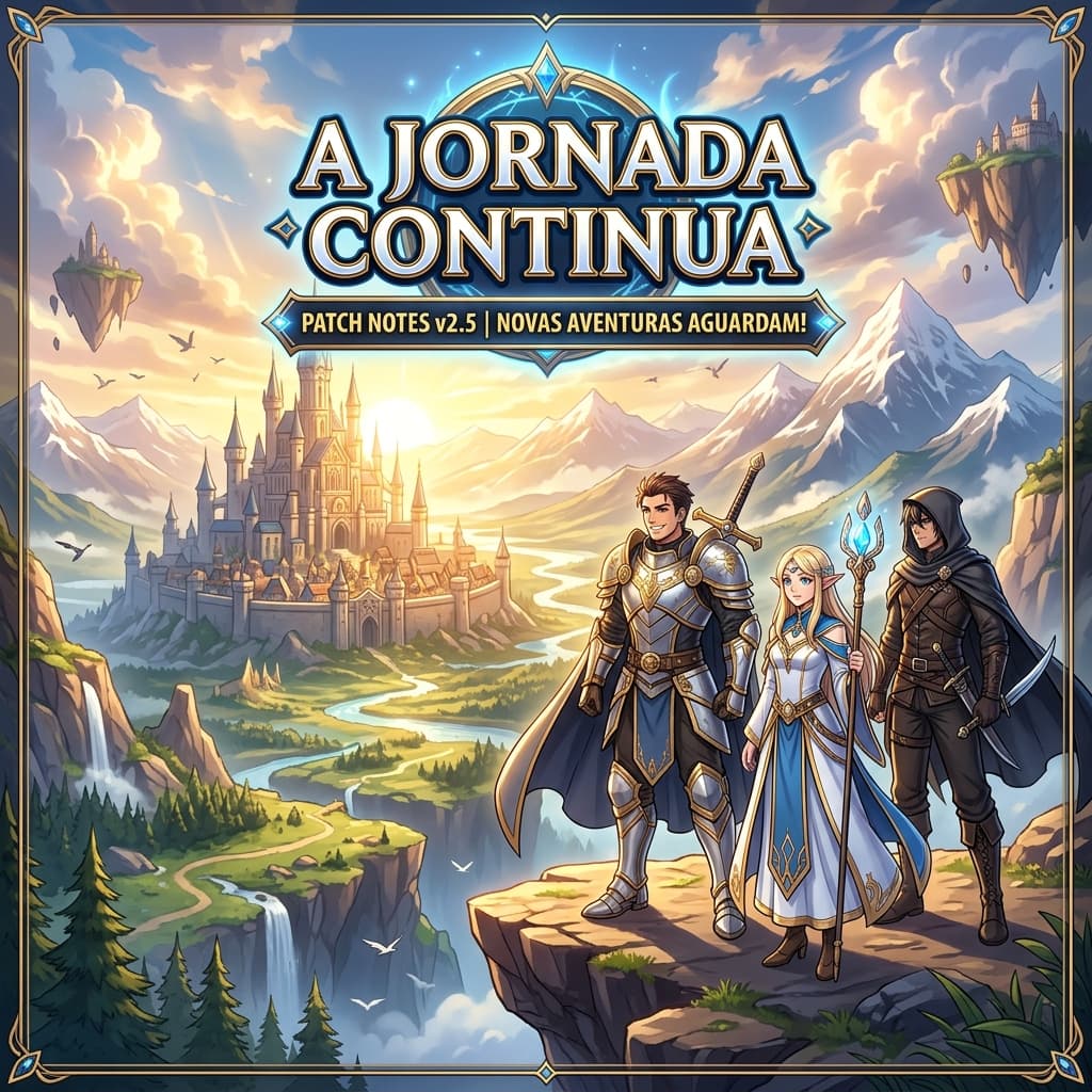 Atualização: A Jornada Continua!